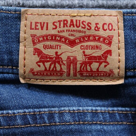 Levi's 311 Jeans Women's 31x32 Blue Shaping Skinny Stretch Denim - Picture 7 of 9